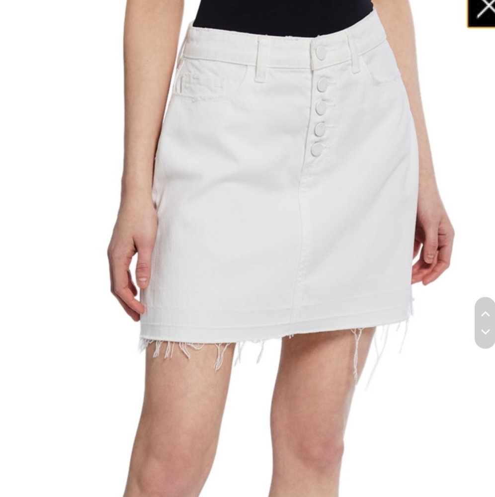 Paige White Skirt